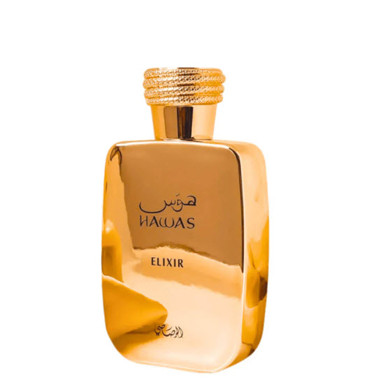 عطور رجالية و نسائية اصلية ومنتجات العناية بالبشرة والجسم - الرونق للعطور عطر هوس الكسير من الرصاصي Hawas Elixir