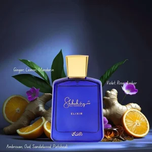 عطور رجالية و نسائية اصلية ومنتجات العناية بالبشرة والجسم - الرونق للعطور عطر شهرة اليكسير Shuhrah Elixir Rasasi للرجال